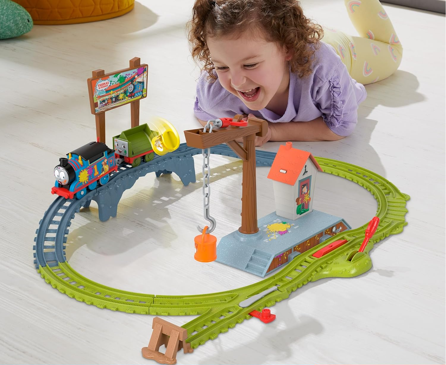 Набор железнодорожный Mattel 119471 - фото 6