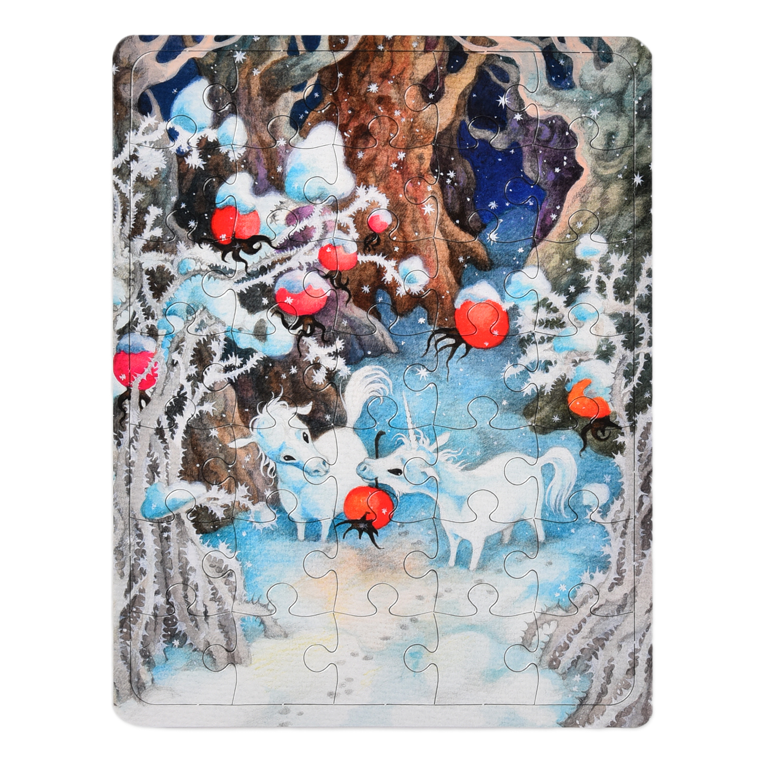 Книга Лабиринт Новогодний сундучок Новогодние пазлы 5*35 - фото 5