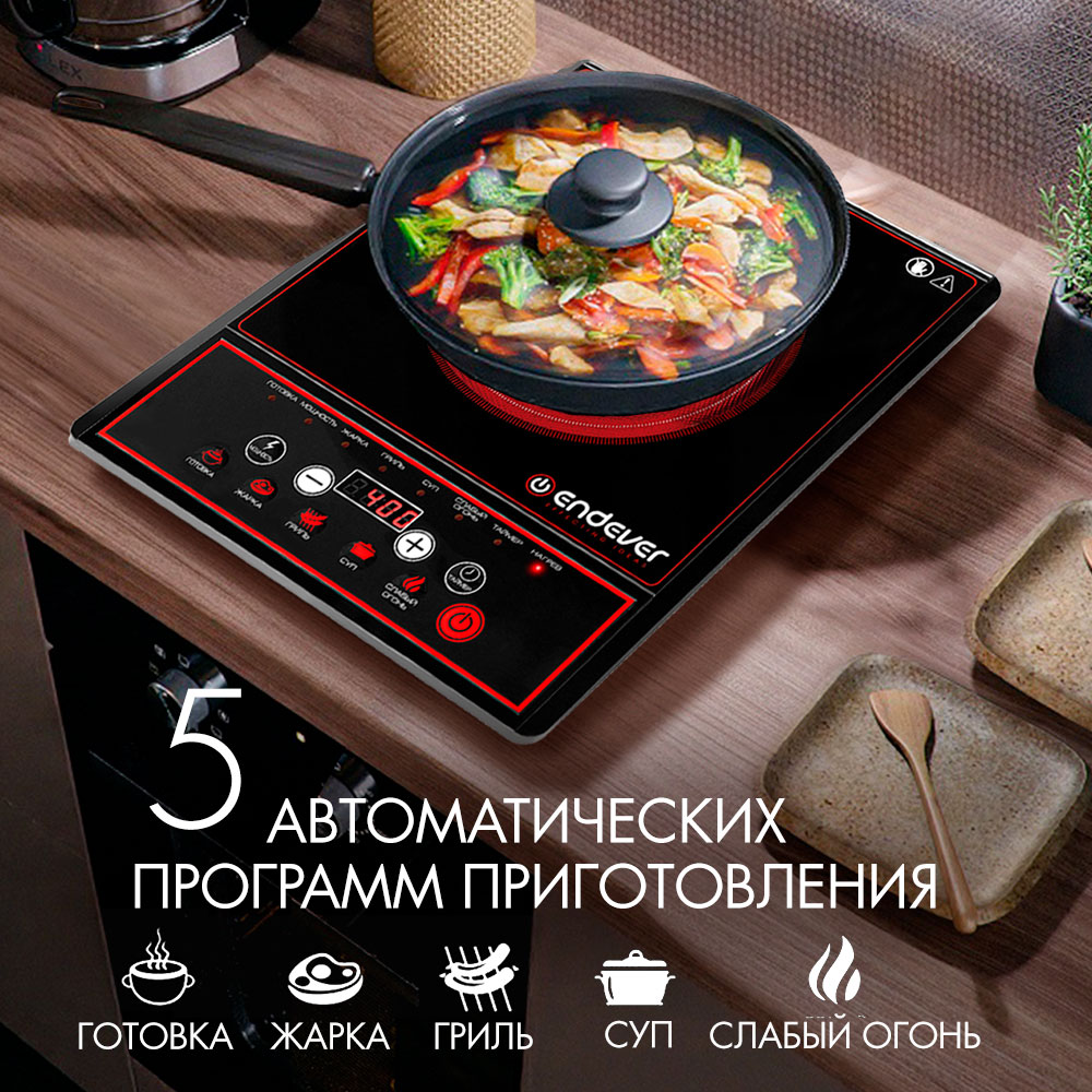 Плита ENDEVER Skyline DP-40 - фото 4