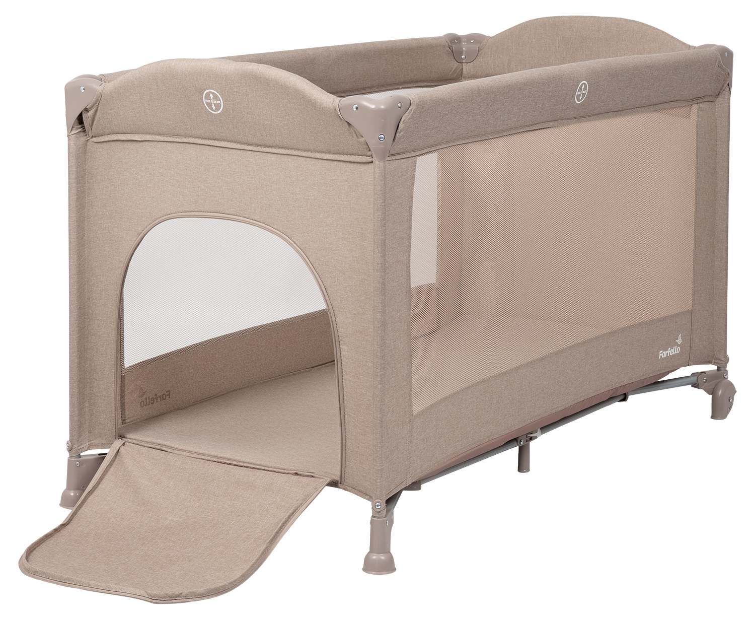 Манеж кровать Farfello Dolly бежевый DL-2 - фото 7