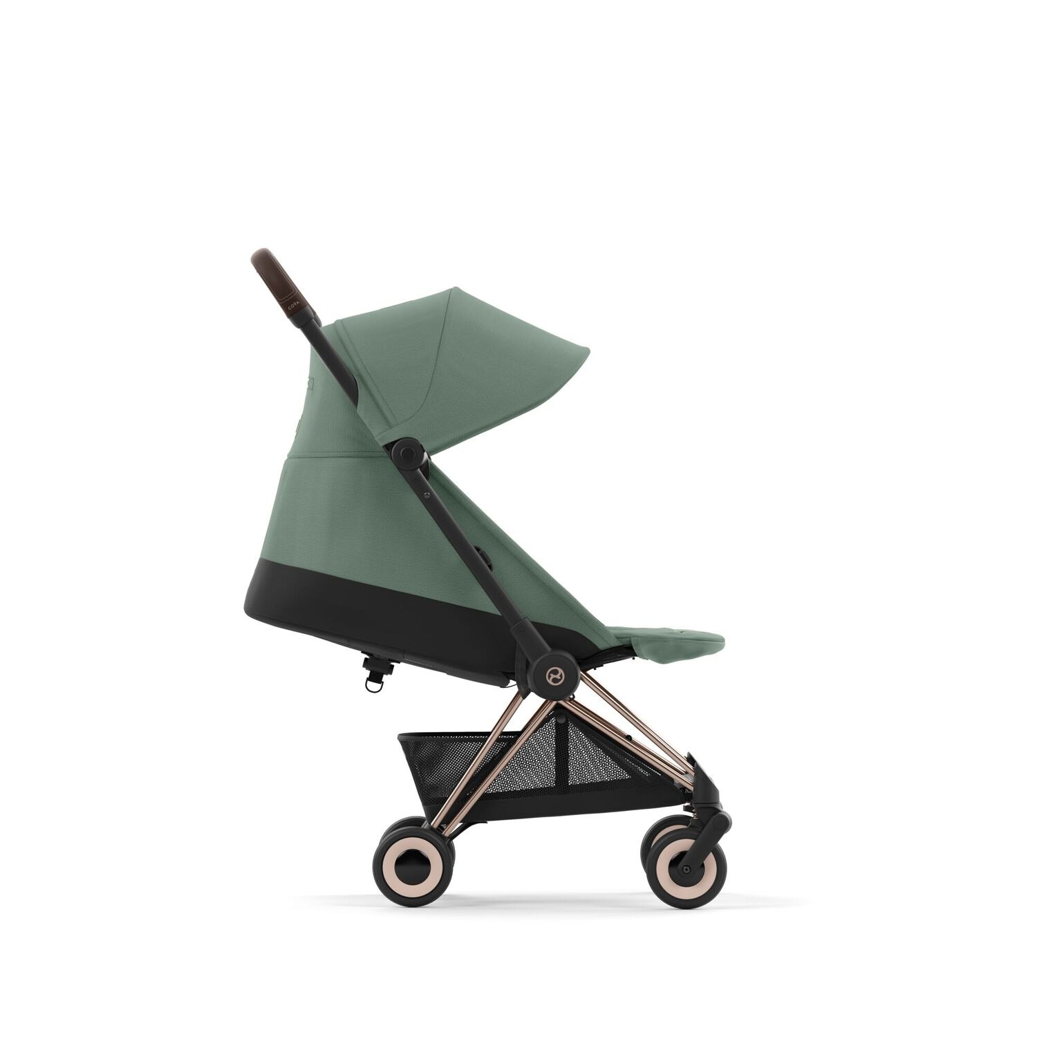 Коляска прогулочная Cybex Coya Rosegold зеленый - фото 6