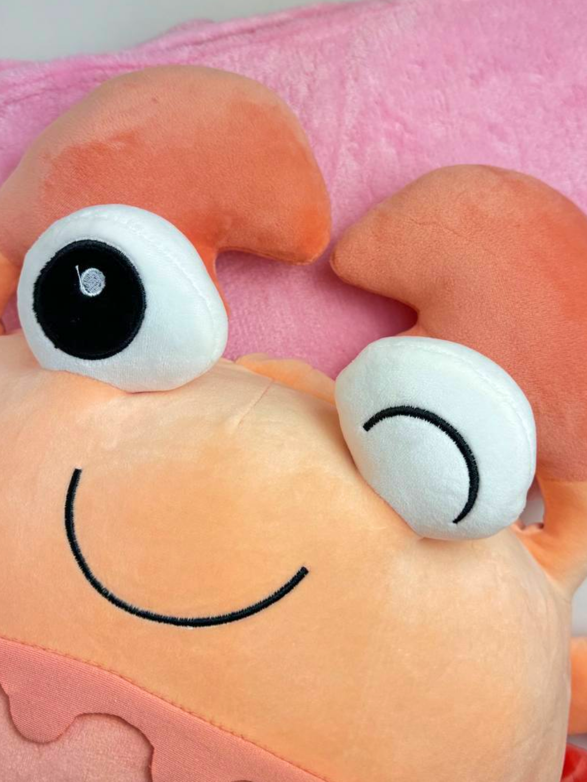 Мягкая игрушка Плюшевая мафия краб с пледом - фото 5