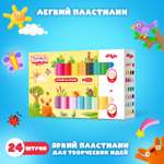 Пластилин Attivio легкий 12 цв.