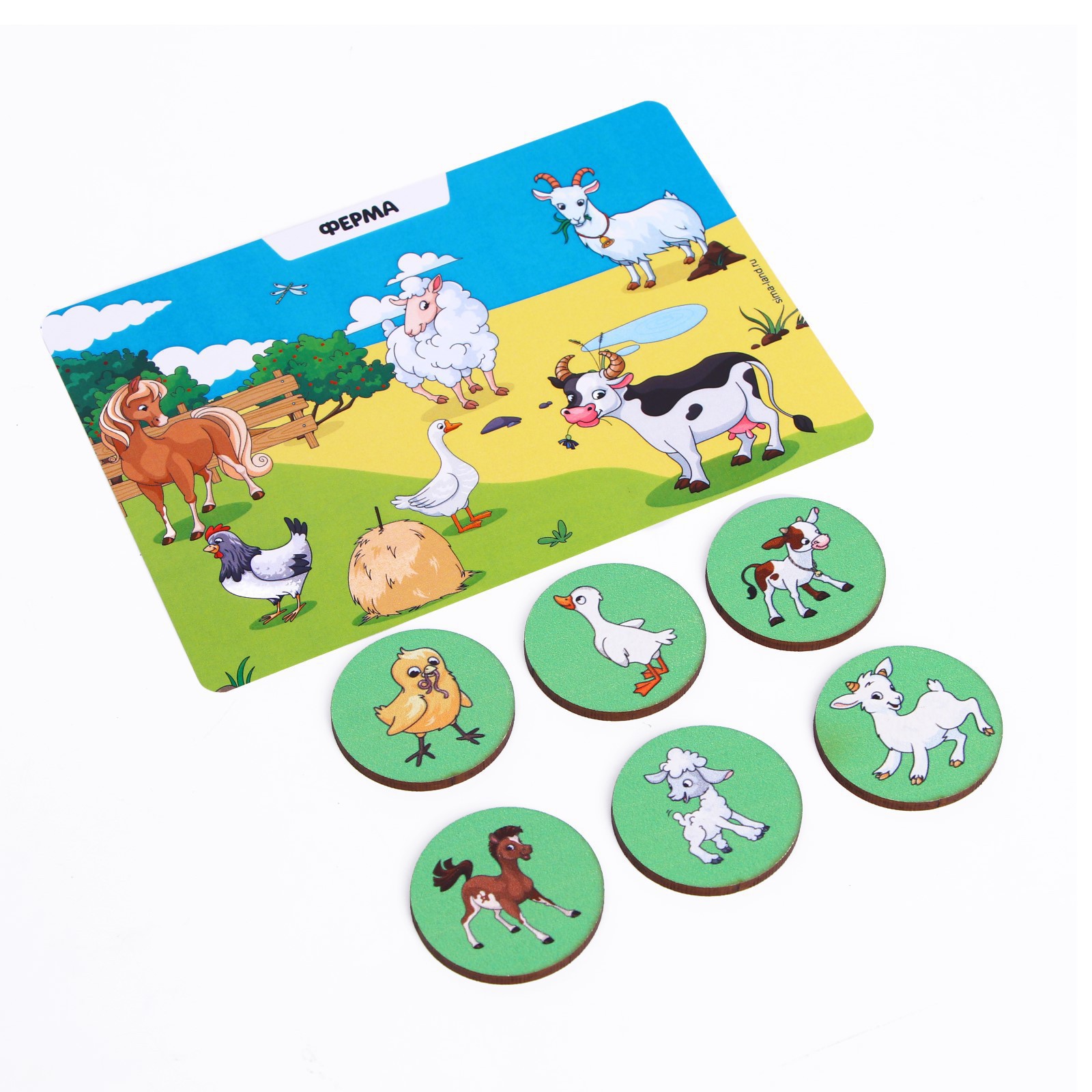 Настольная игра Лесная мастерская Лото - фото 6