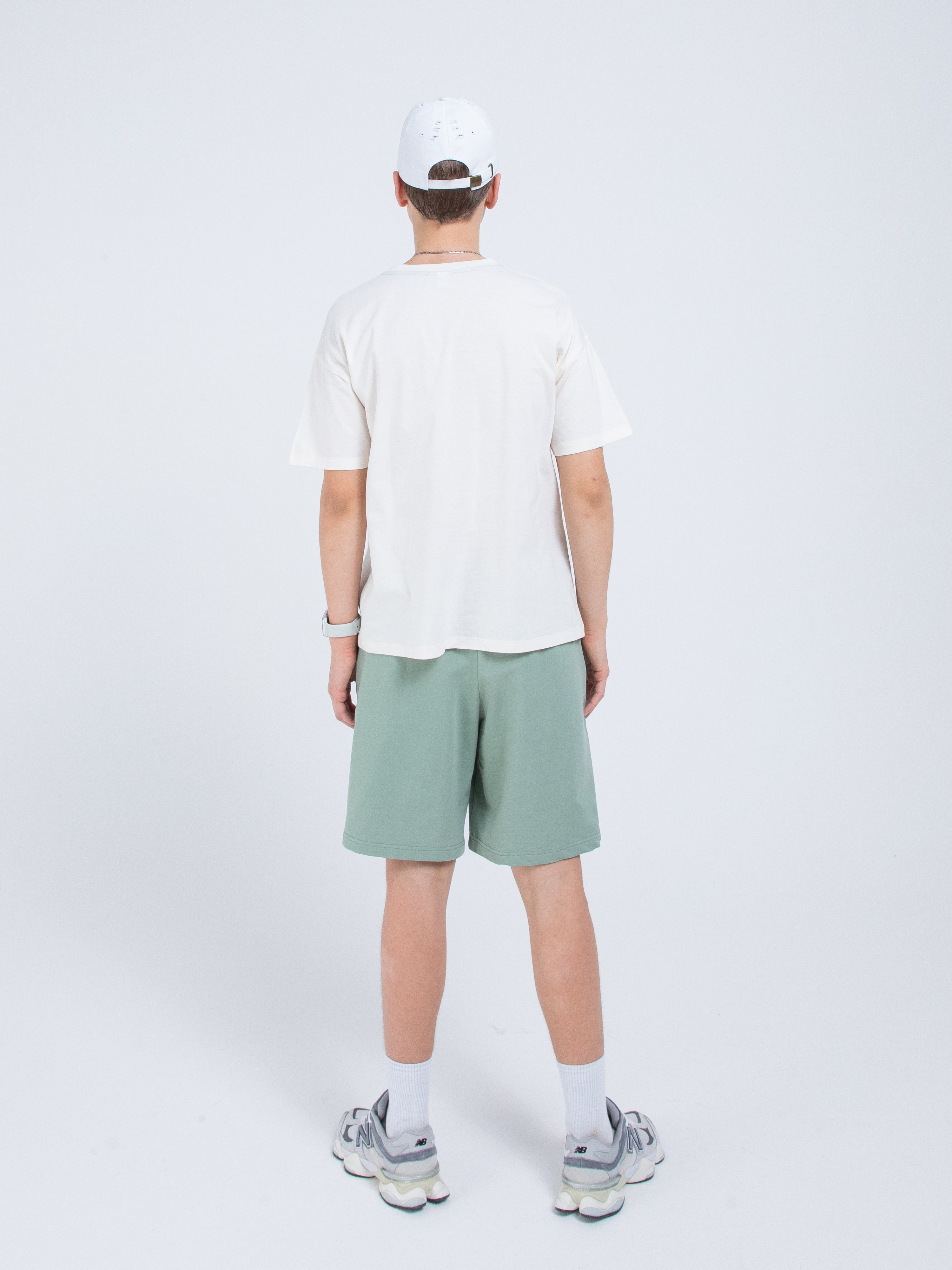 Шорты Be Friends 0221_шалфей - фото 10