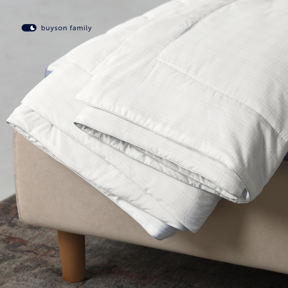 Летнее одеяло buyson BuyMild, 200х200 см, микрофибра с карбоновой нитью - фото 2