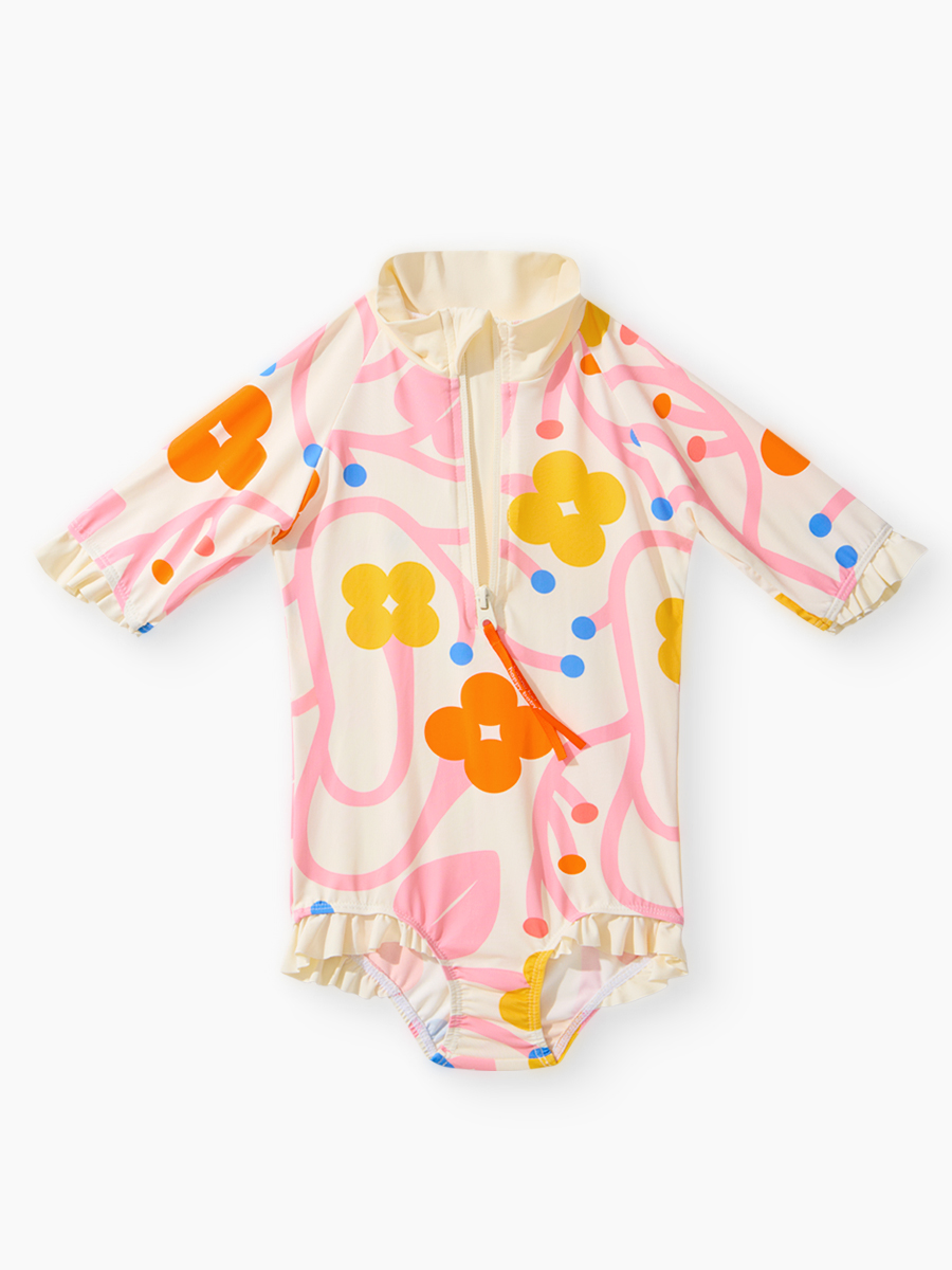 Купальник Happy Baby 50657-1_milky(sweety_garden) - фото 5