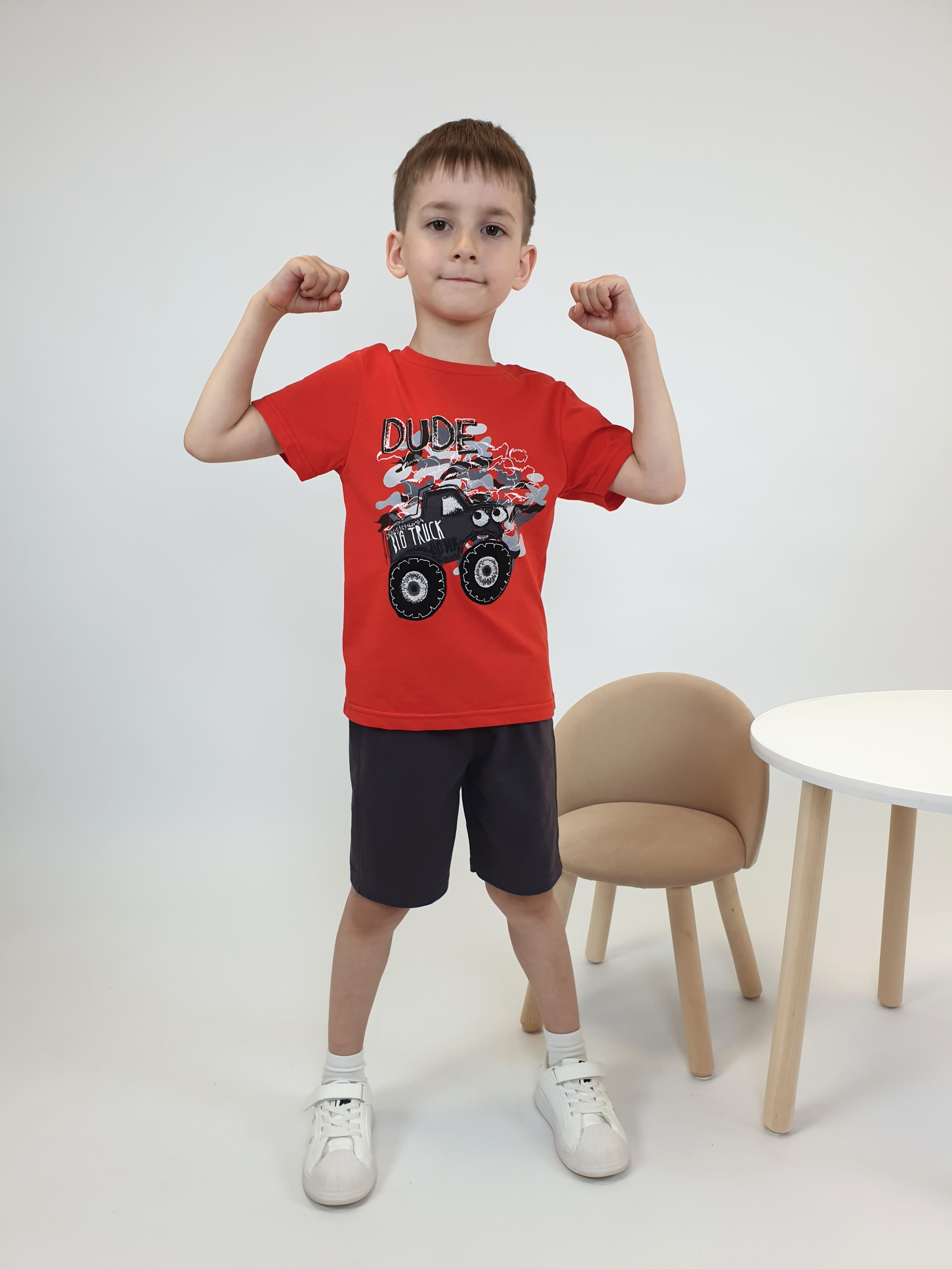 Футболка и шорты Luneva 01-140-7. - фото 3