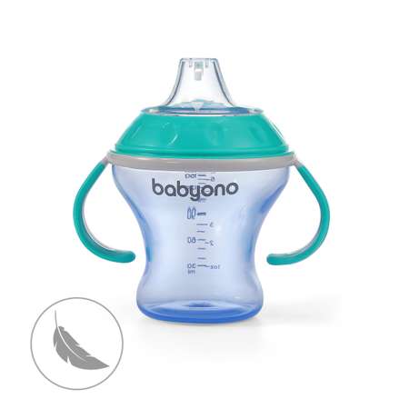 Поильник Babyono Natural 180 мл 1 шт. в ассортименте