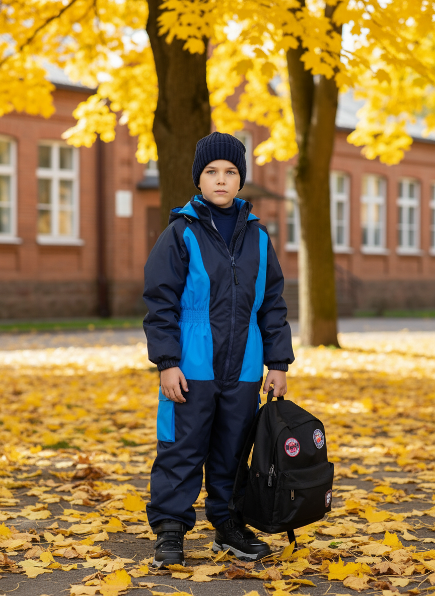 Комбинезон Arctic kids 30-045 голубой - фото 2