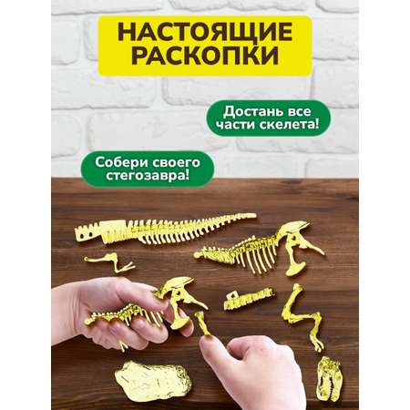 Набор для раскопок ON TIME Стегозавр