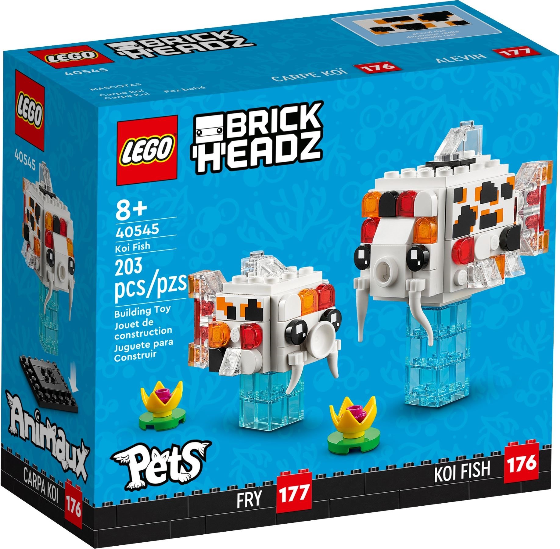 Конструктор LEGO BrickHeadz 40545 203 дет. - фото 1
