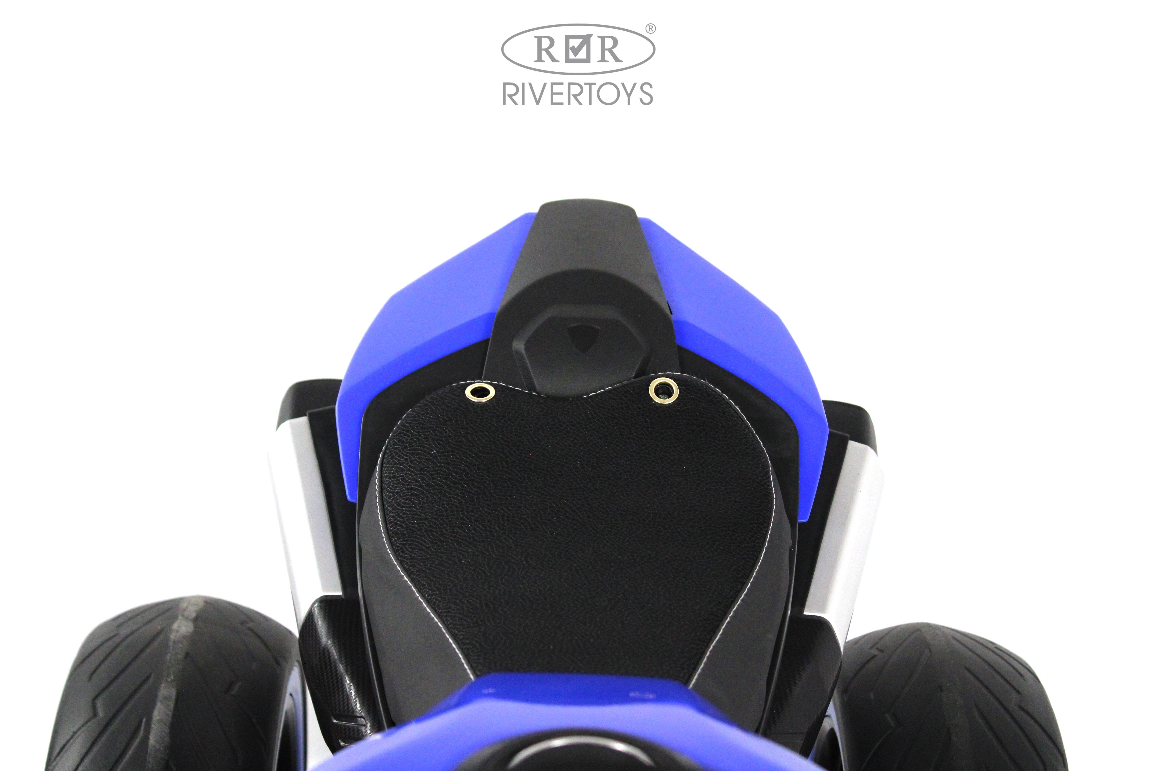 Электромотоцикл RIVERTOYS М777БХ-BLUE - фото 19