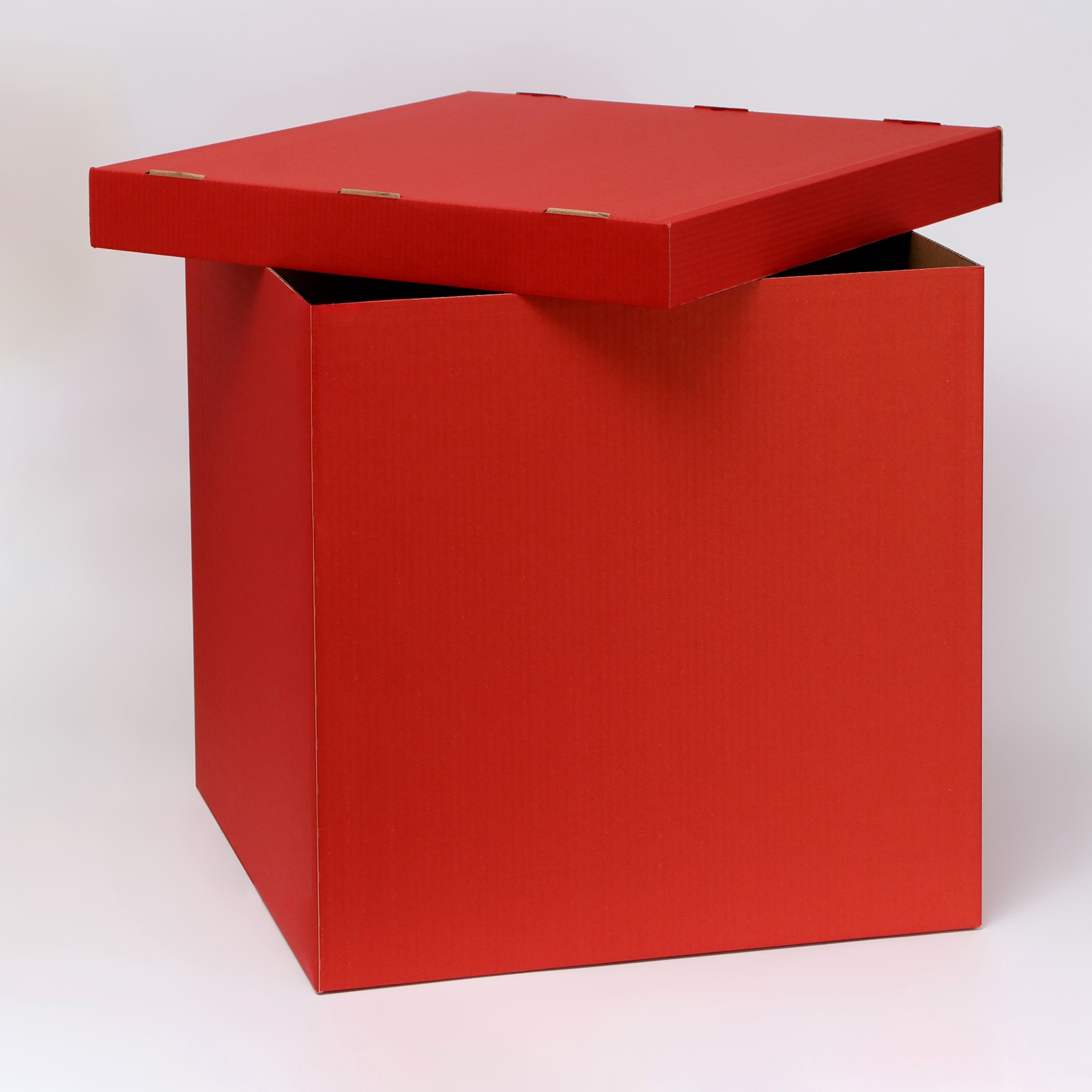 Коробка UPAK LAND для воздушных шаров 60 х 60 х 60 см Красная - фото 1