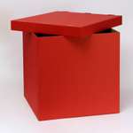 Коробка UPAK LAND для воздушных шаров 60 х 60 х 60 см Красная