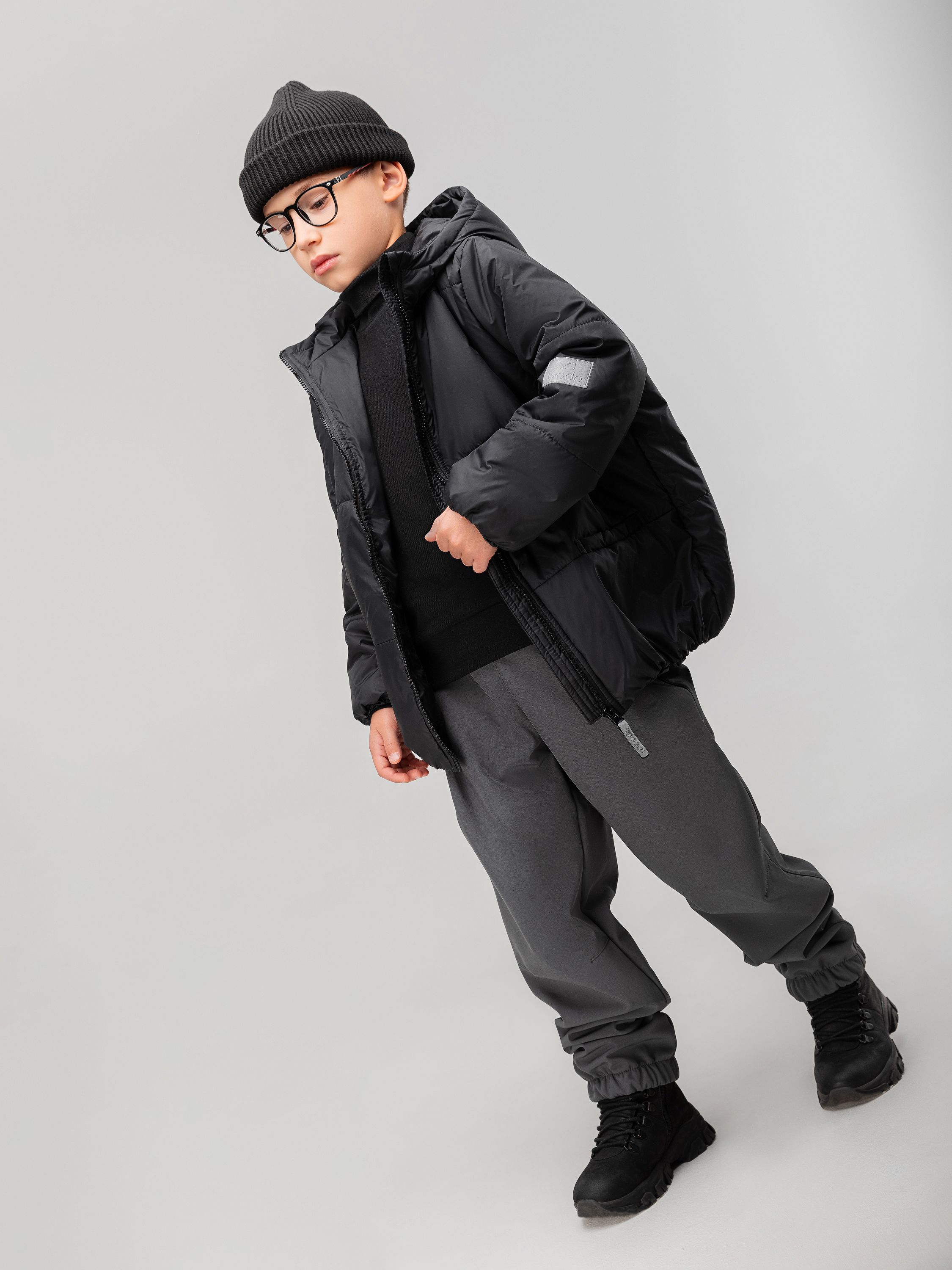 Брюки Bodo 33-47МU_темно-серый - фото 2