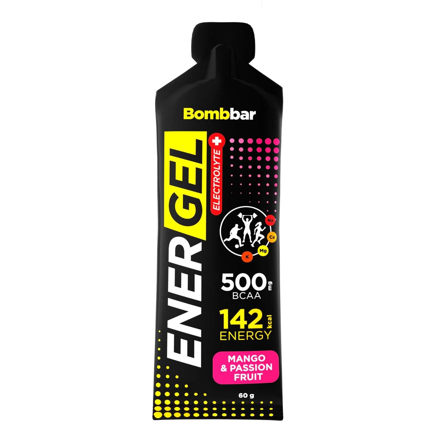 Гель питьевой Bombbar энергетический Манго-маракуйя 60г - фото 1