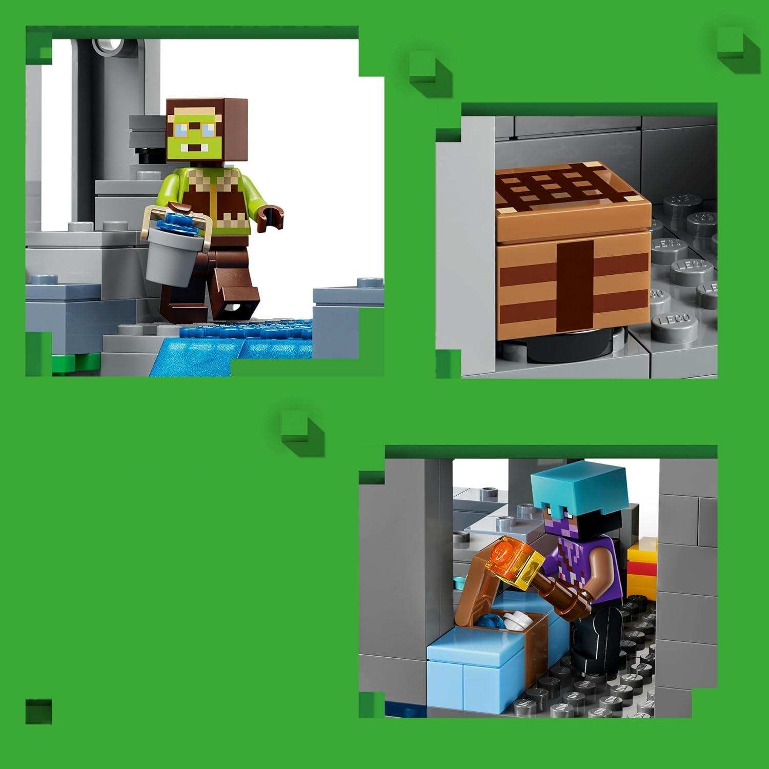 Конструктор LEGO Minecraft Станция гастов 754 дет. - фото 7