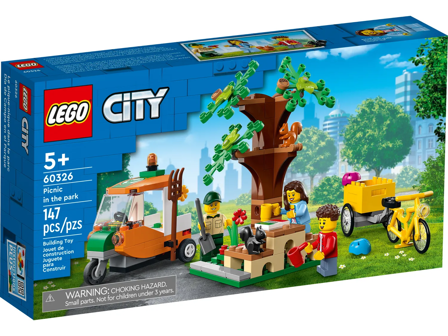 Изображение товара LEGO City Конструктор Пикник в парке 147 деталей для детей 5+ Изображение товара LEGO City Конструктор Пикник в парке 147 деталей для детей 5+