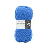 Пряжа Пехорка Народная полушерстяная 100 г 220 м 420 арктика 5 мотков