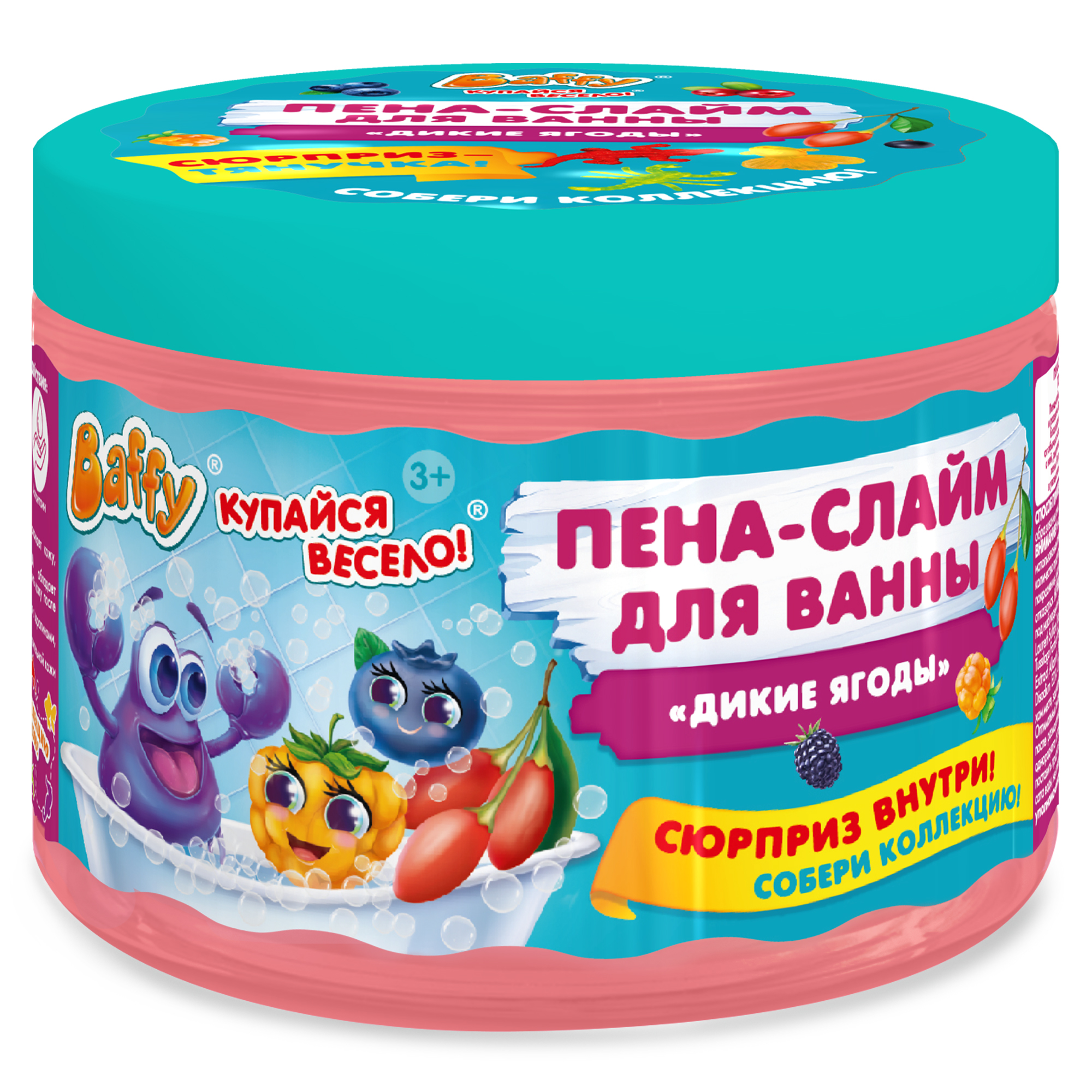 Пена Baffy Дикие ягоды 300 мл - фото 1