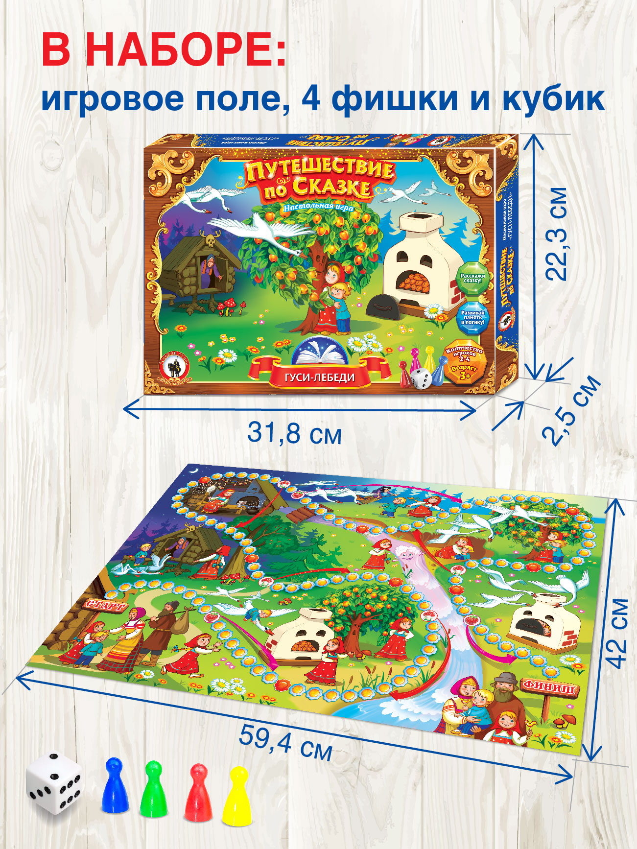 Настольная игра Русский стиль Путешествие по сказке - фото 8