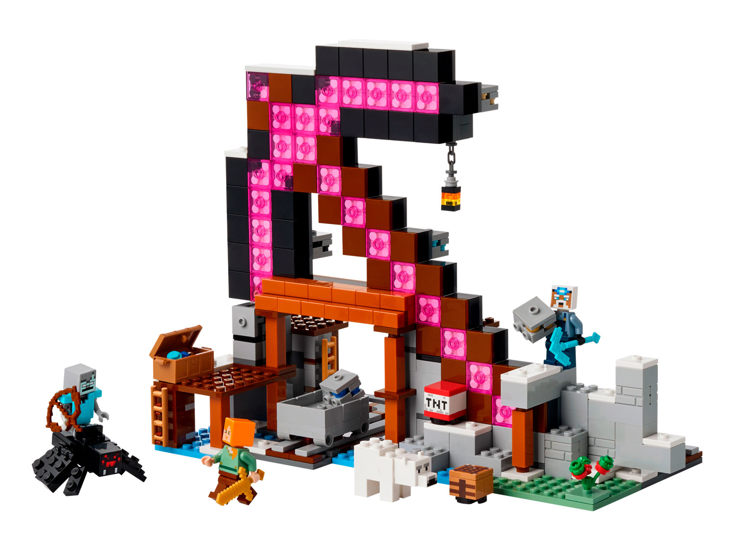 Конструктор LEGO Minecraft Шахта Кирка 530 дет. - фото 2