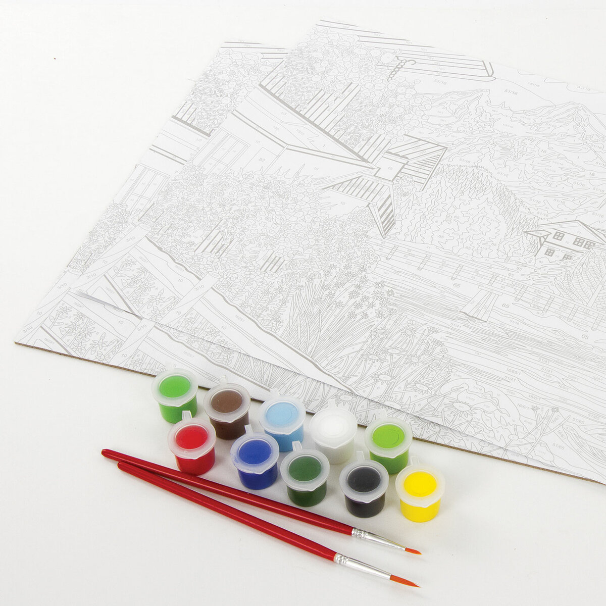 Картина по номерам Остров Сокровищ Норвежский пейзаж - фото 4