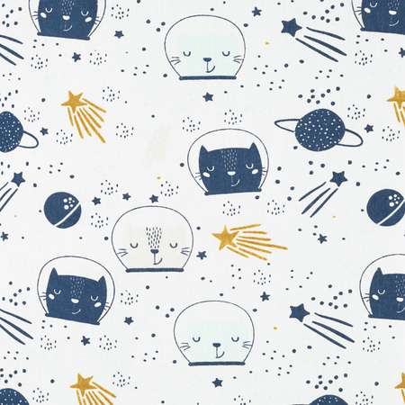 Плед Amarobaby Мамина радость Космокот ABDM-62RV-Ks