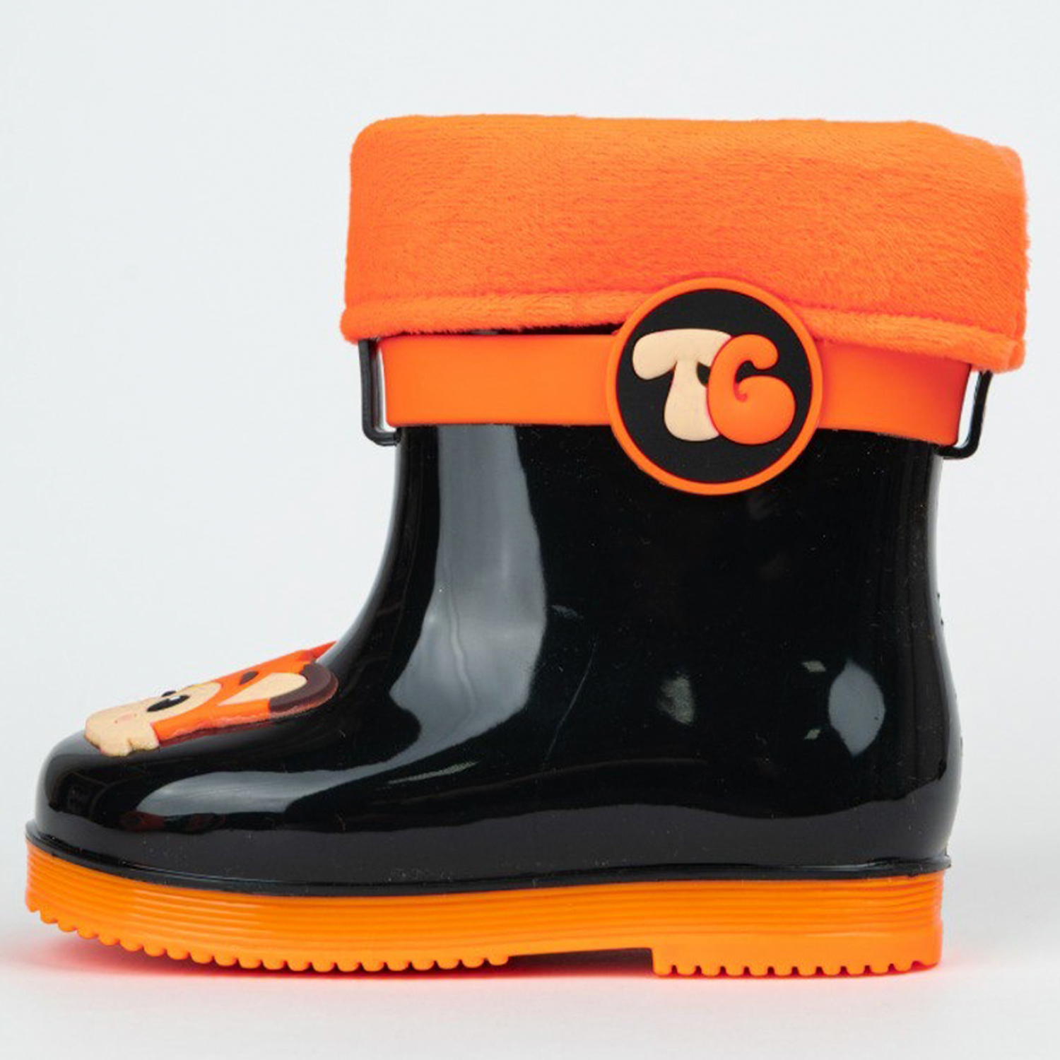 Сапоги резиновые TikkaGo 8U03_2433-1_black-orange - фото 6