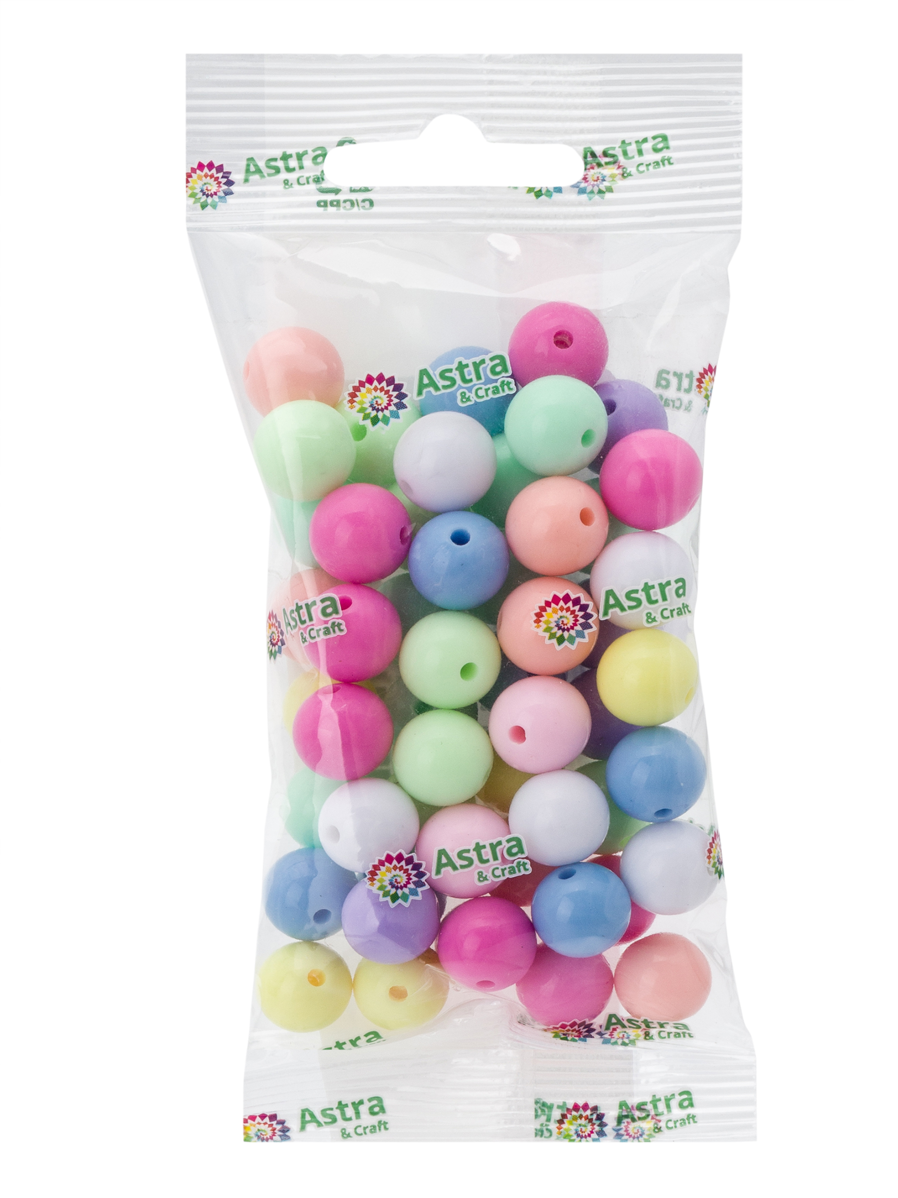 Набор для творчества Astra Craft Бусины 12 мм 50 г круглые - фото 8