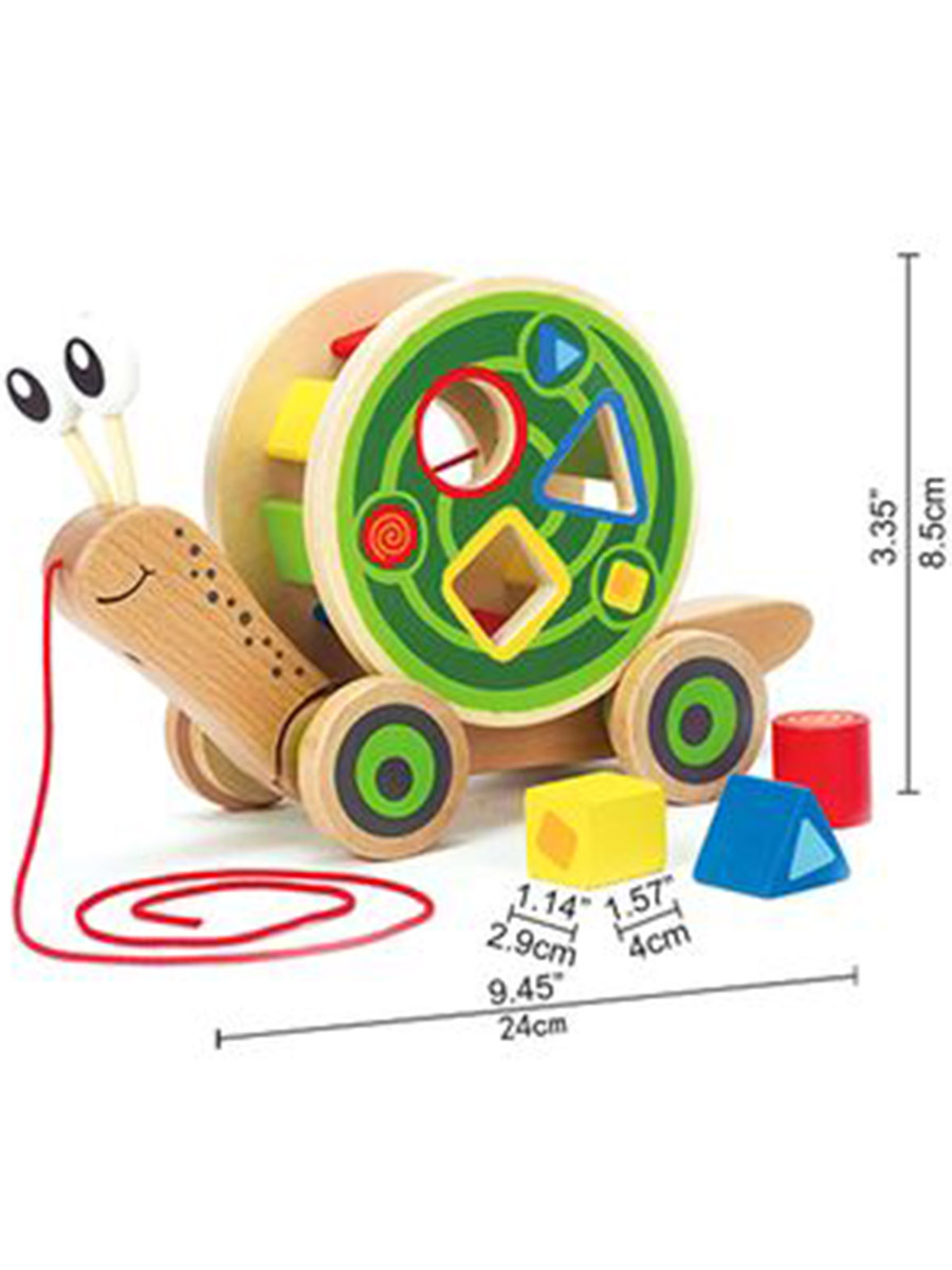 Игрушка Hape каталка Улитка - фото 5