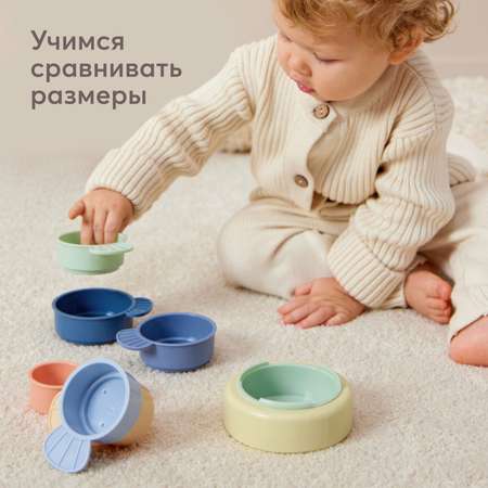 Игрушка Happy Baby пирамидка ZOO PYRAMID