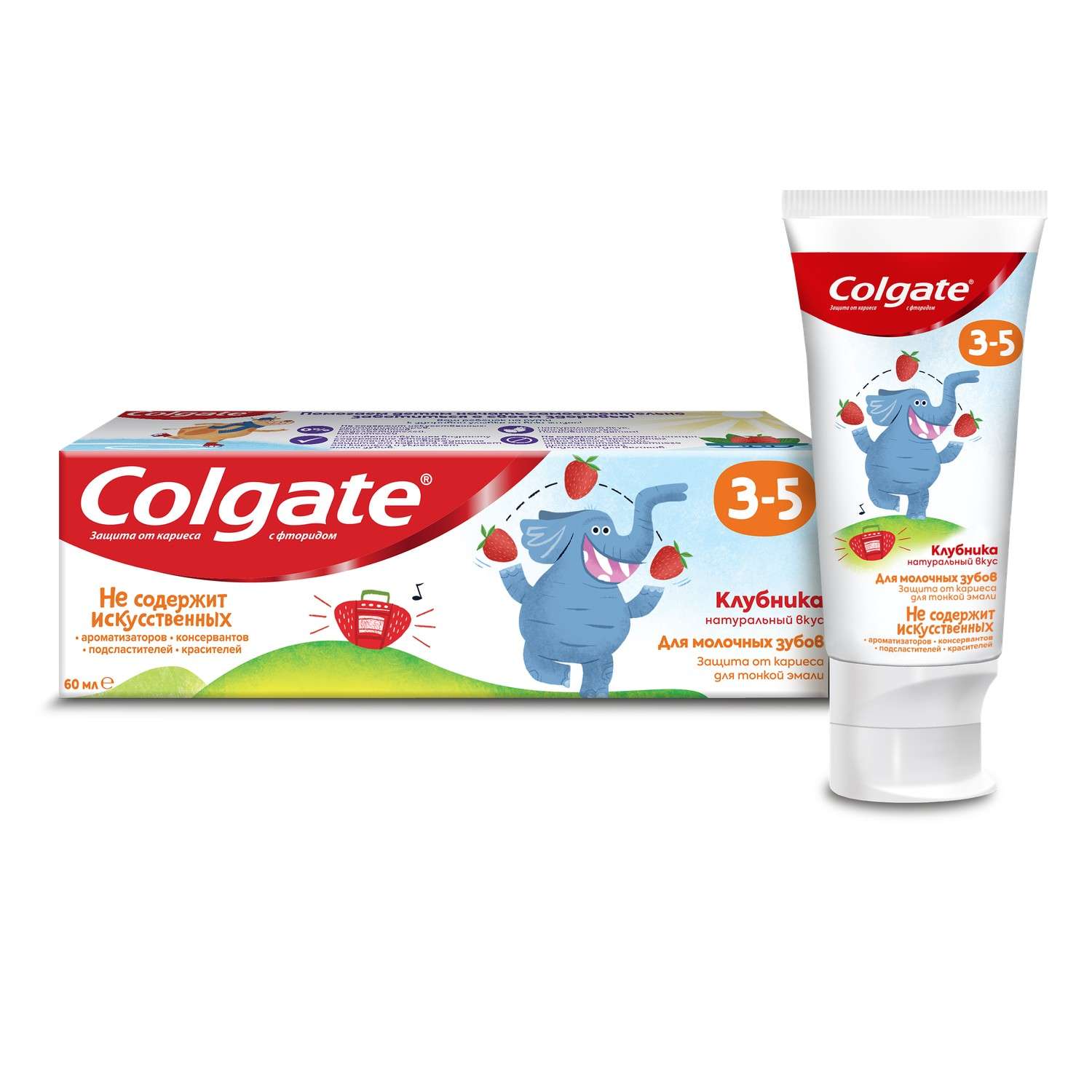 Зубная паста Colgate клубника - фото 2