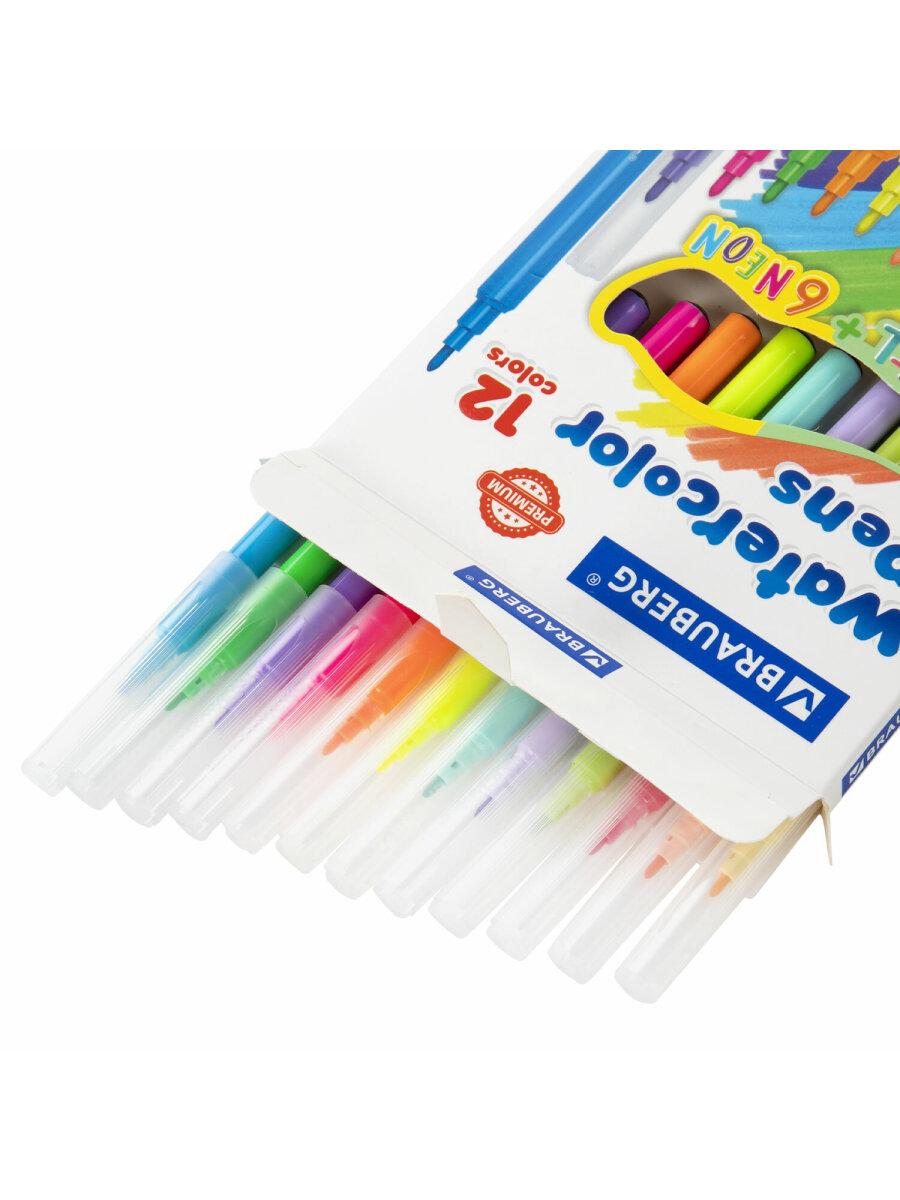 Фломастеры Brauberg 12 цв. - фото 8