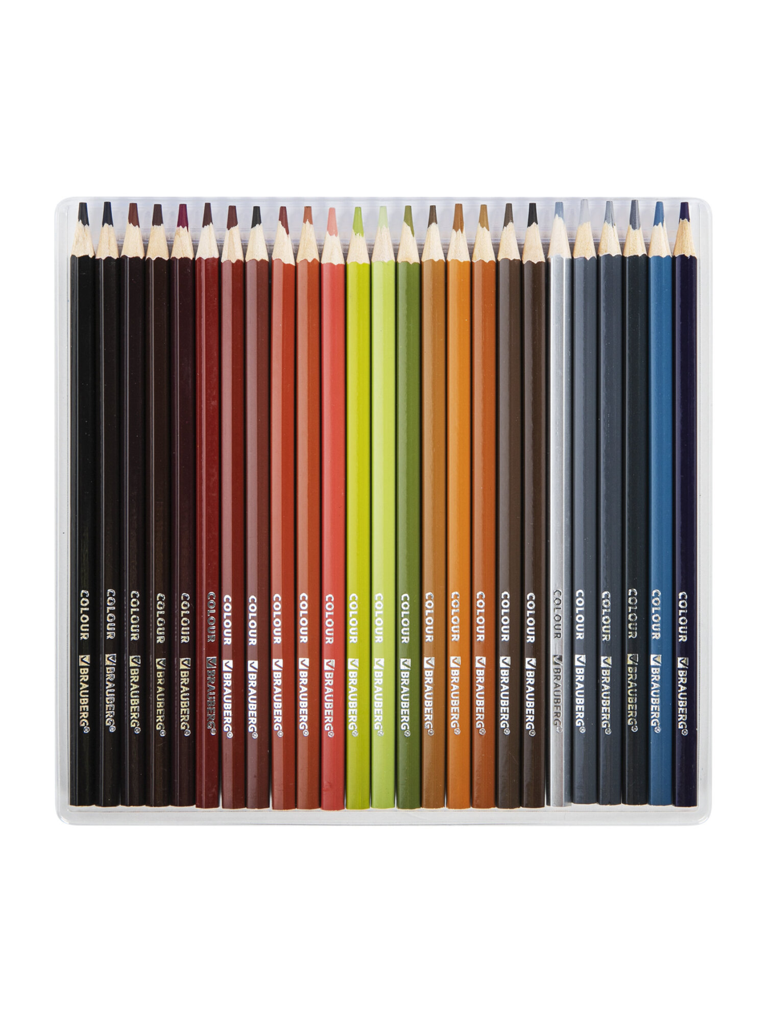 Карандаши цветные Brauberg 100 шт. - фото 11