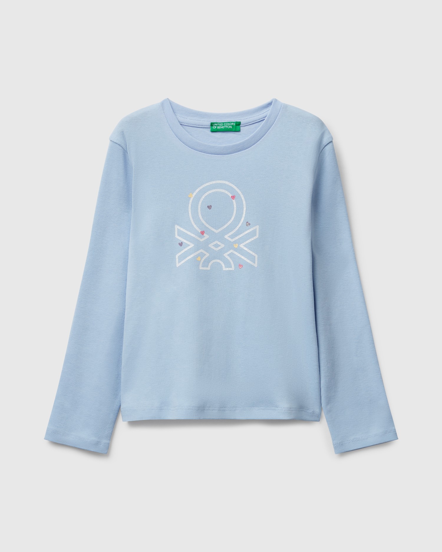 Лонгслив United Colors of Benetton 25A_3I9WG10JS_11Y - фото 1
