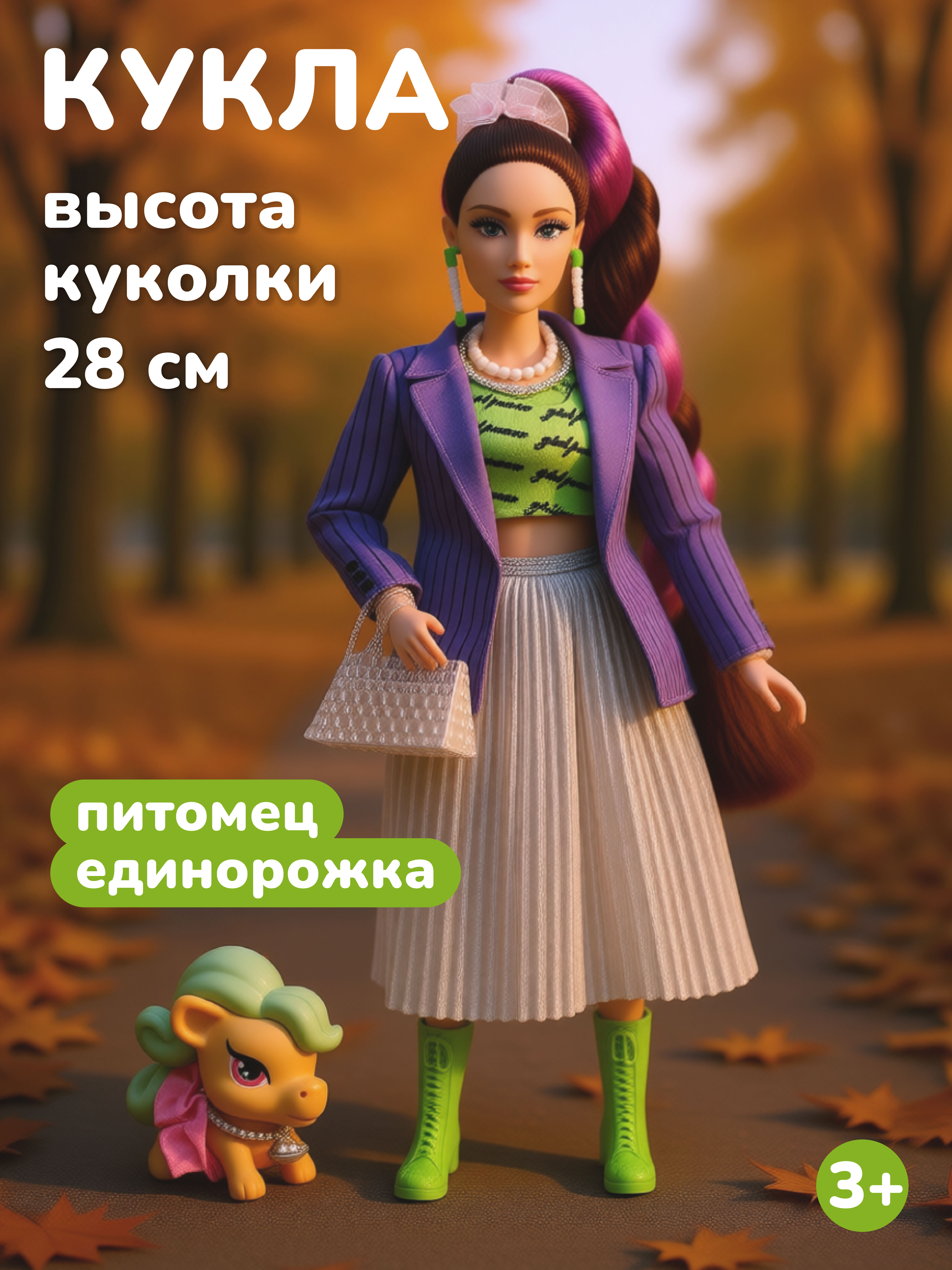 Кукла модельная Наша Игрушка Модница 803487 - фото 1