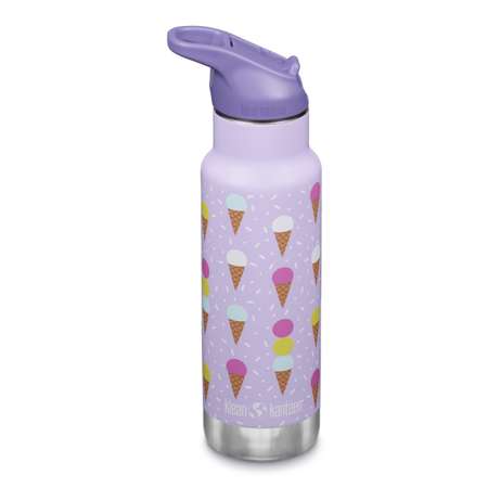 Детская термобутылка Klean Kanteen Insulated Kid Classic Flip Sport 12oz (355 мл) Ice Cream