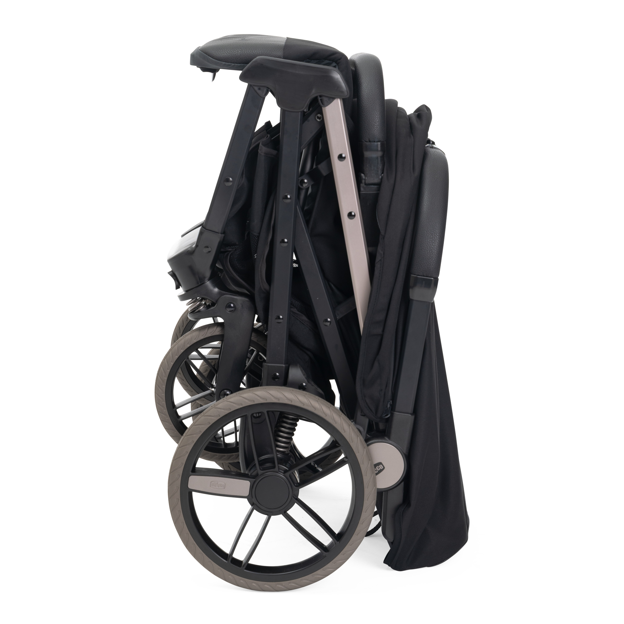 Коляска прогулочная Chicco черный - фото 16