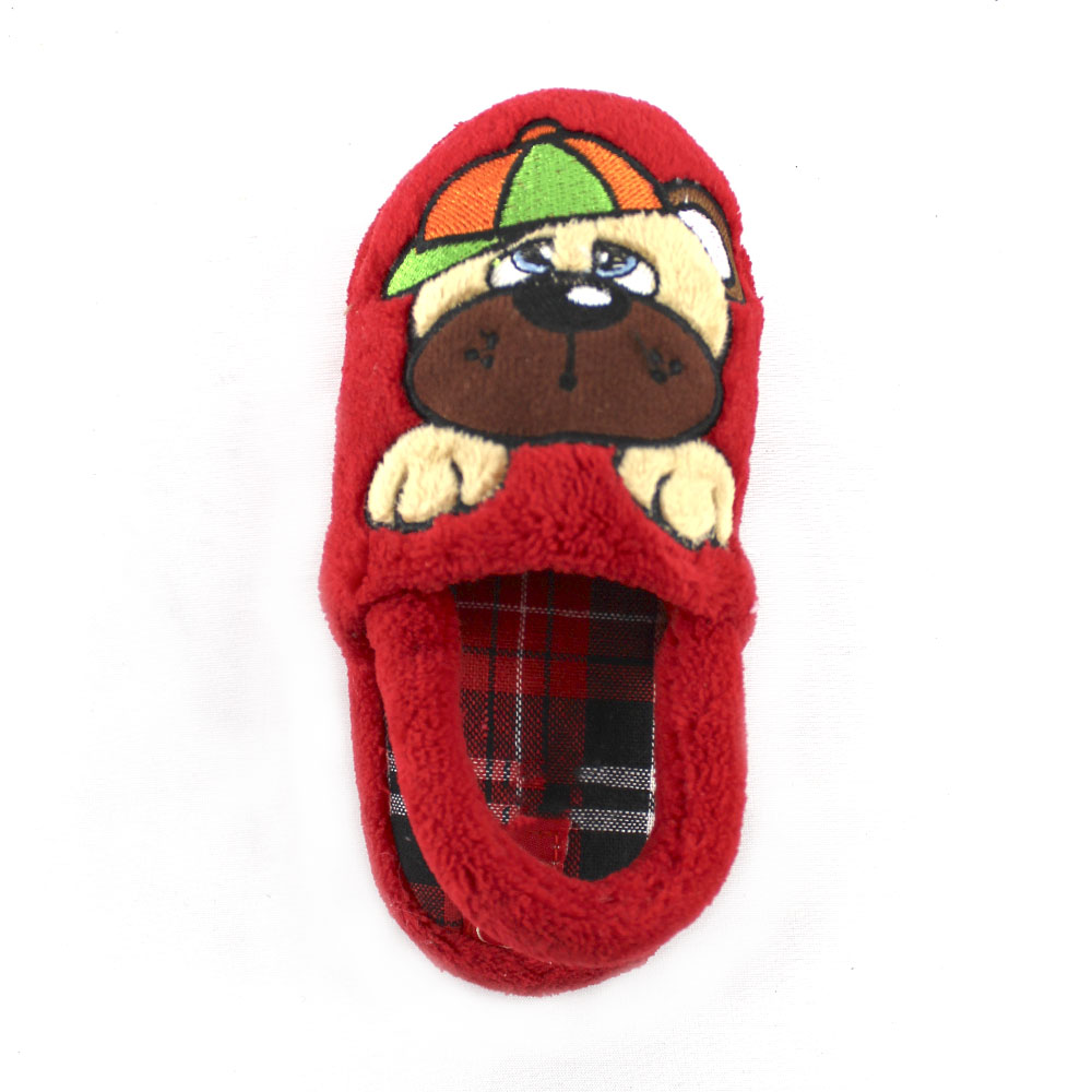 Тапочки Europen 2603собака-СВ EUROPEN Тапочки домашние,красный - фото 3