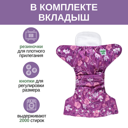 Многоразовые подгузники Mums Era Onesize