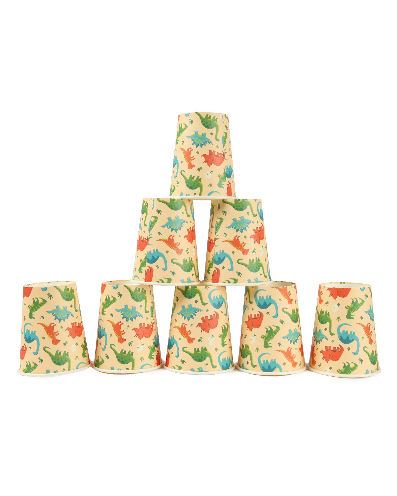 Стаканчики Yotoy Динозавры 9см 8шт - фото 2