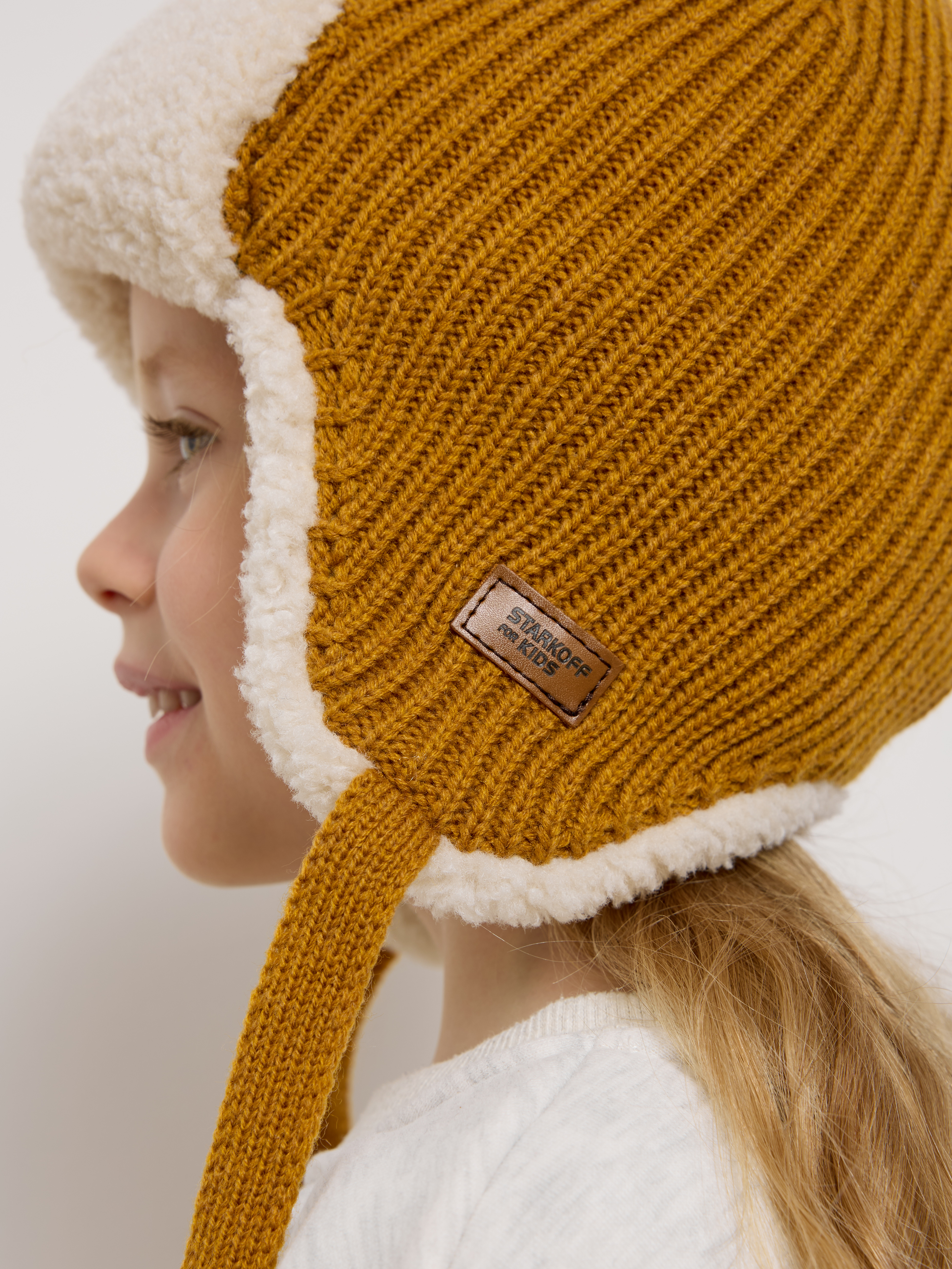 Шапка-ушанка Starkoff Kids Д301118 - фото 14