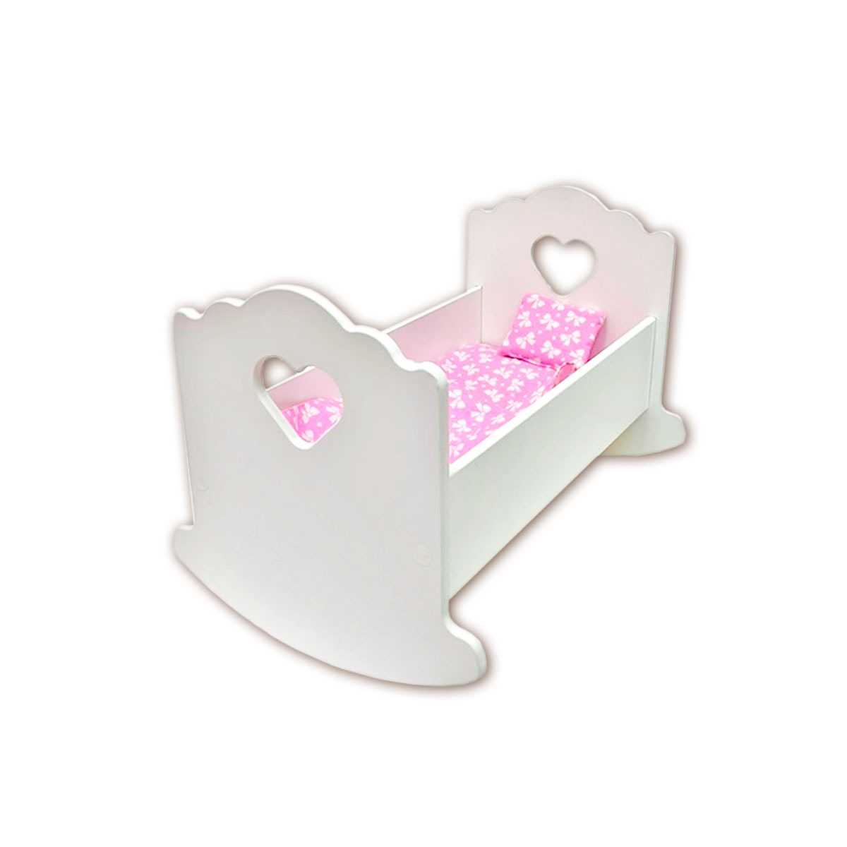 Аксессуар для кукол Pema kids кровать Люлька43белая - фото 3