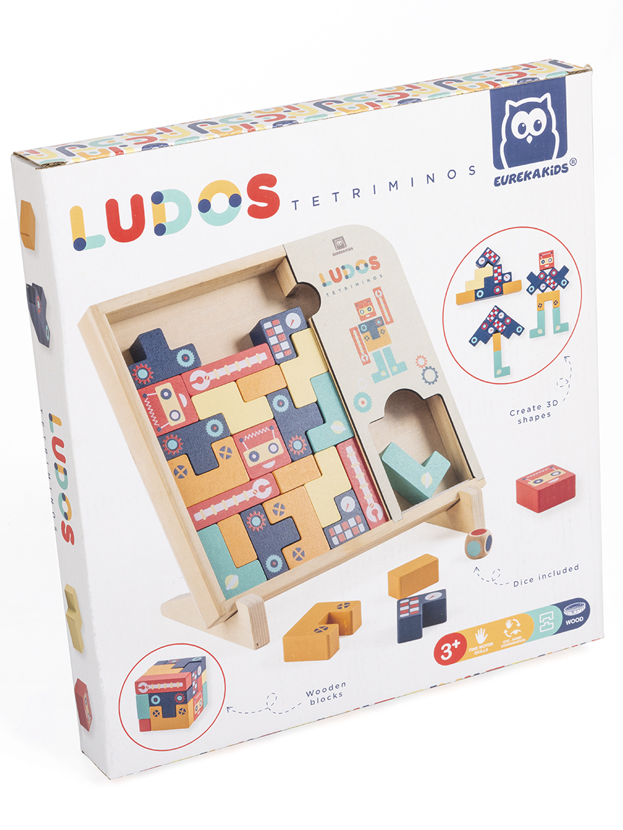 Настольная игра Hape Играем вместе Тетрис - фото 7