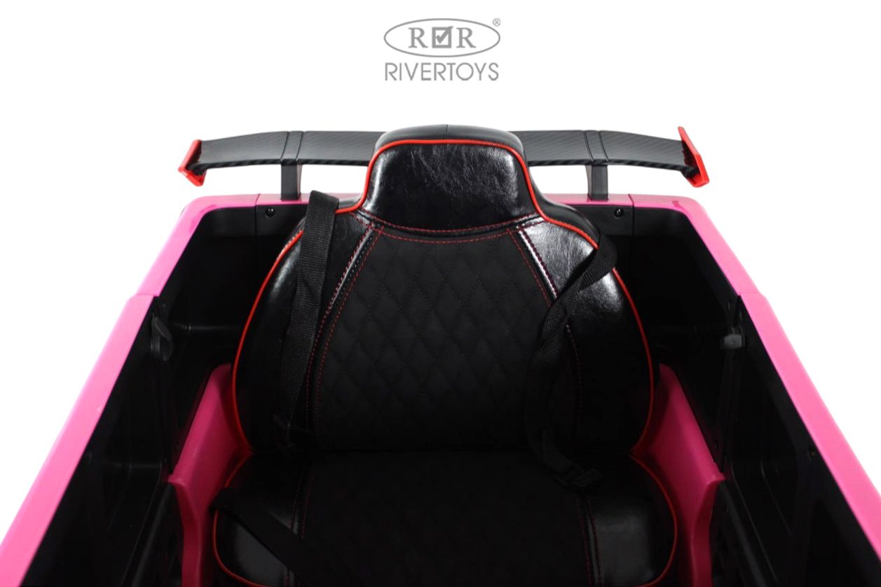 Электромобиль RIVERTOYS Mercedes Z777ZZ-PINK С пультом ДУ - фото 4