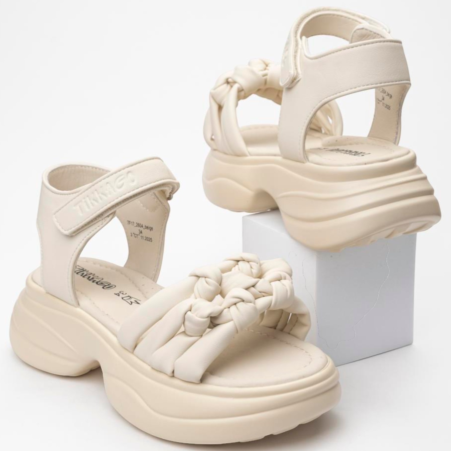 Сандалии TikkaGo 7F17_2604_beige - фото 2