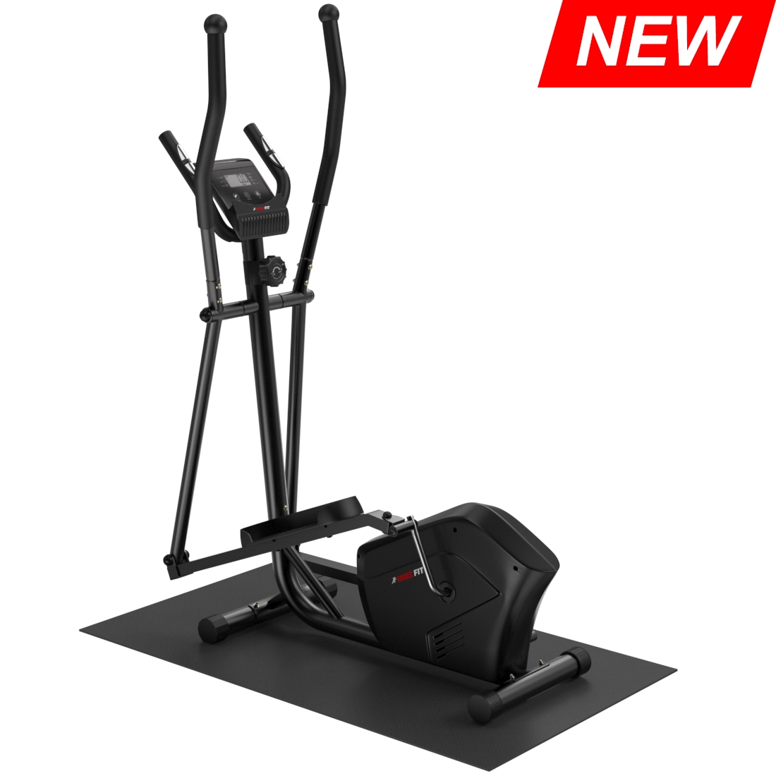 Эллиптический тренажер SL-340 UNIX Fit кардиотренажер до 120 кг шаг 34 см маховик 7 кг 8 уровней нагрузки - фото 4