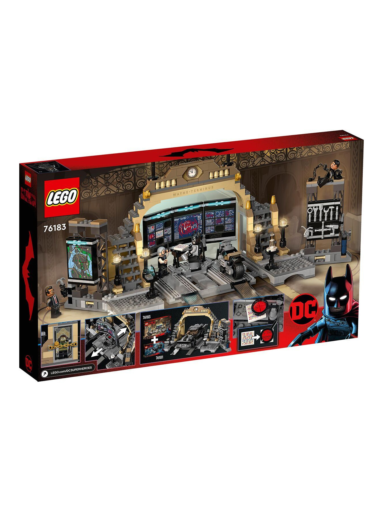 Конструктор LEGO DC Super Heroes Бэтпещера 581 дет. - фото 15